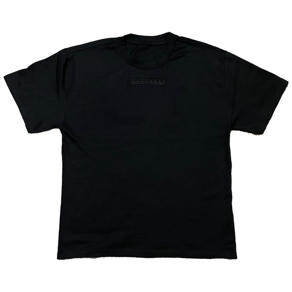 '22 midnite edition sheep logo t-shirt - black on black