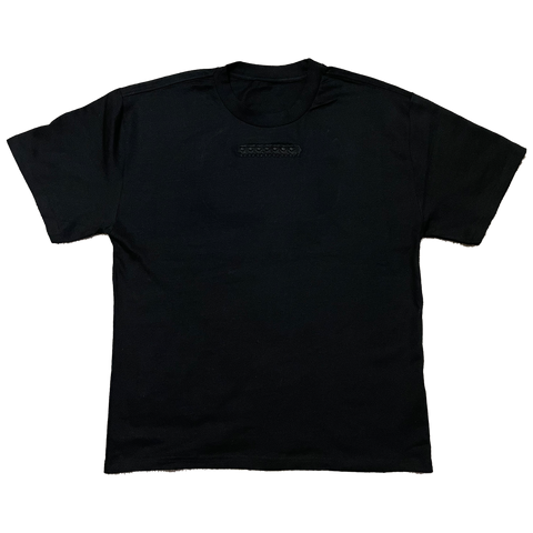 '22 midnite edition sheep logo t-shirt - black on black