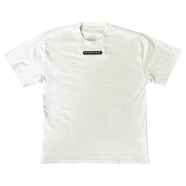 '22 purp sheep logo t-shirt - white