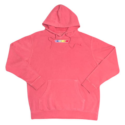 '19 sheep logo hoodie - pink