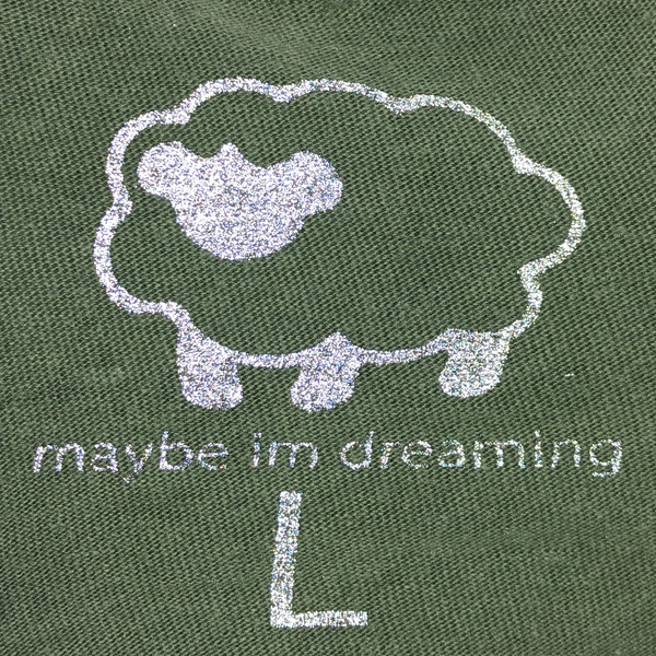 '19 sheep logo t-shirt - tan