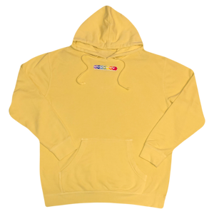 '19 sheep logo hoodie - yellow